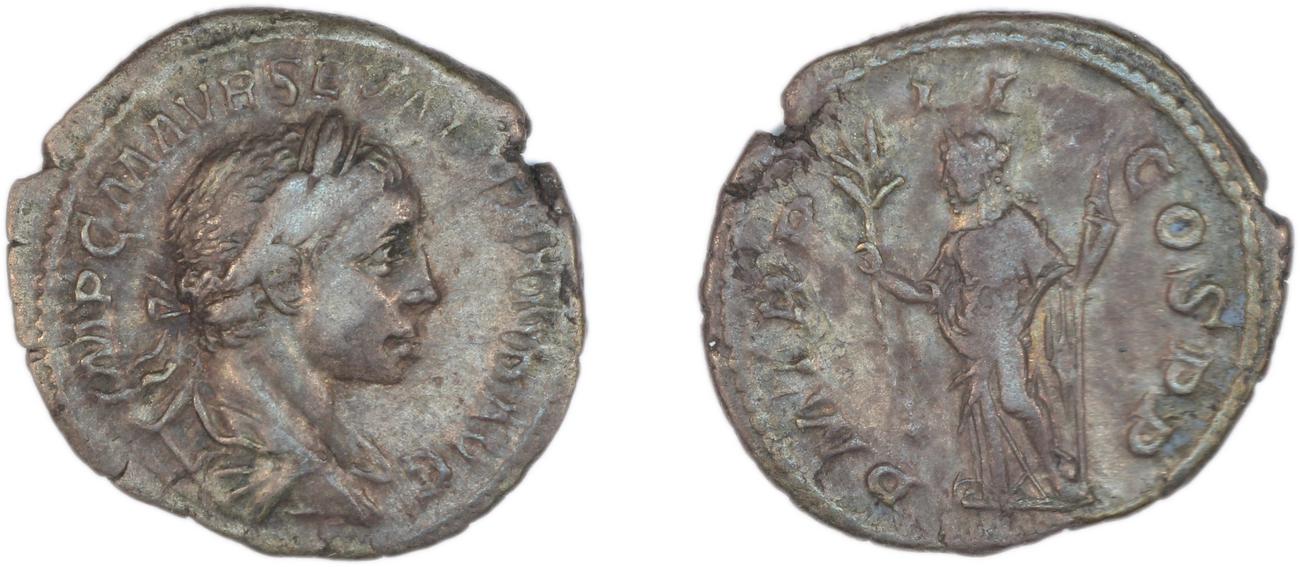 RIC IV Severus Alexander 27, аверс, bm