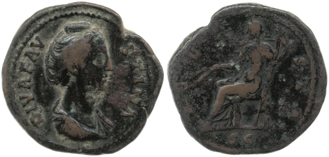 RIC III Antoninus Pius 1170, аверс, bm