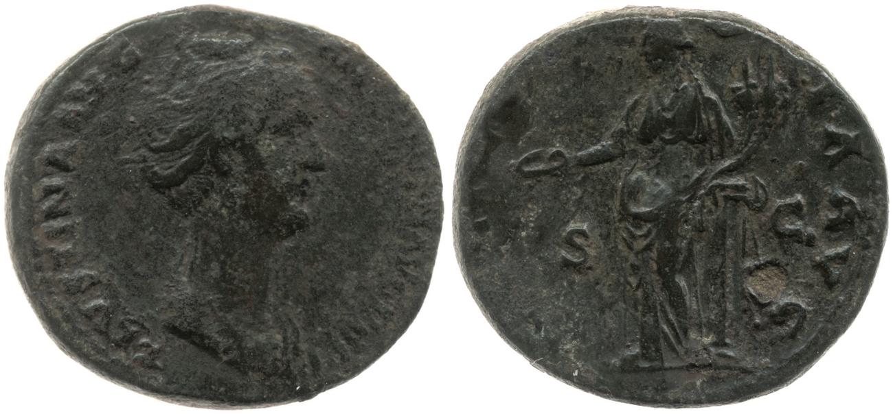 RIC III Antoninus Pius 1088, аверс, bm