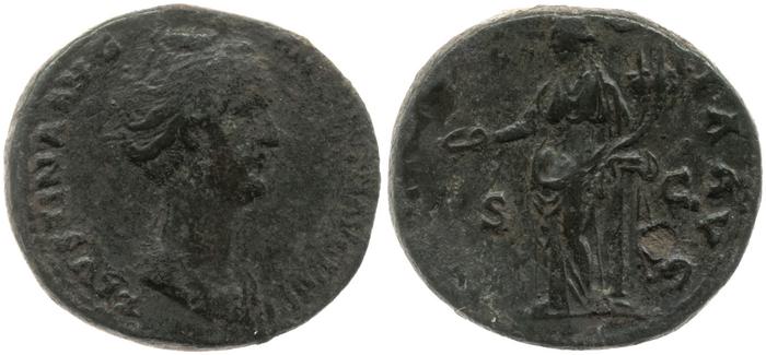 RIC III Antoninus Pius 1088, реверс, bm