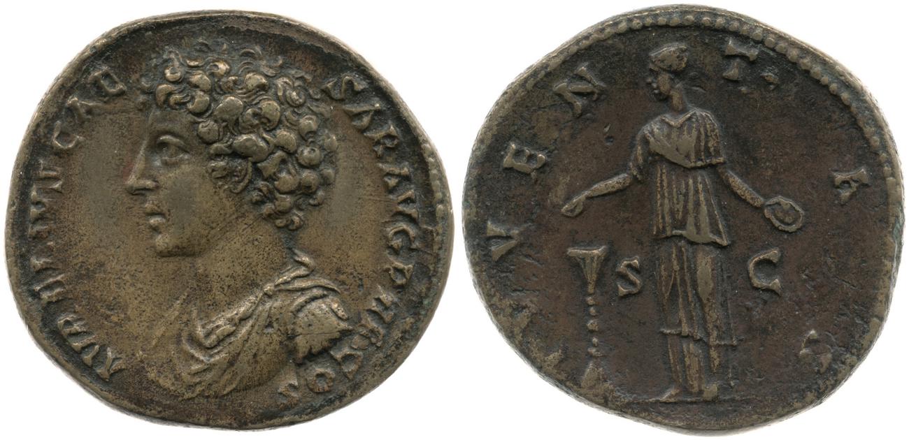 RIC III Antoninus Pius 1232C, аверс, bm
