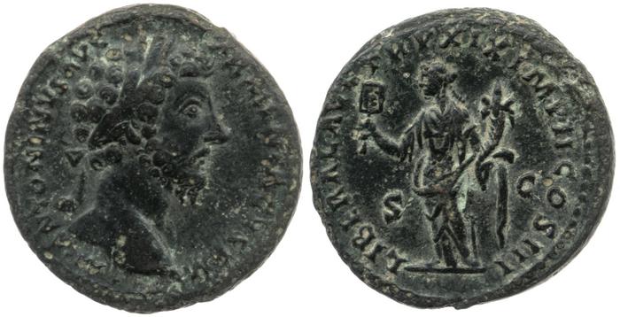 реверс RIC III Marcus Aurelius 894