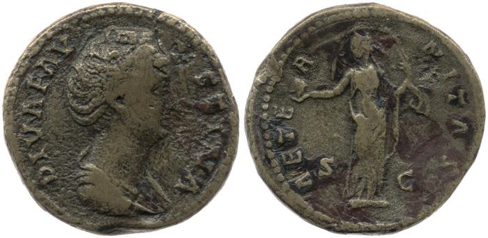реверс RIC III Antoninus Pius 1158