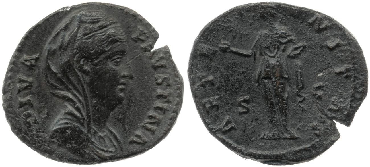 RIC III Antoninus Pius 1155, аверс, bm