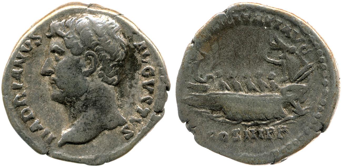 RIC II, Part 3 (second edition) Hadrian 1078, аверс, bm