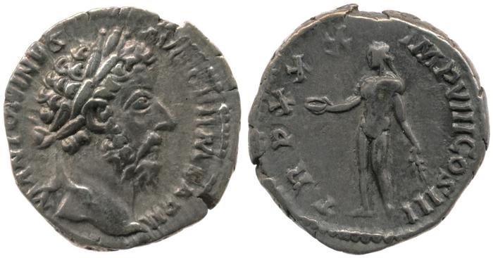RIC III Marcus Aurelius 353, реверс, bm