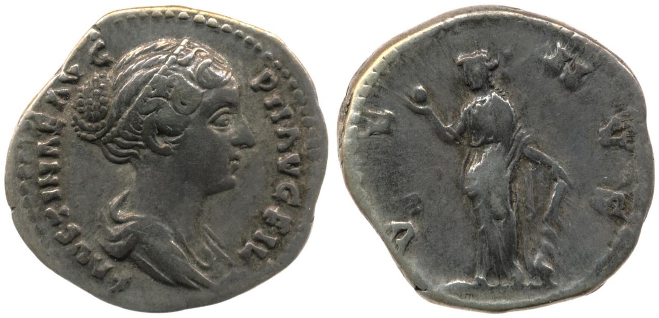 RIC III Antoninus Pius 517c, аверс, bm