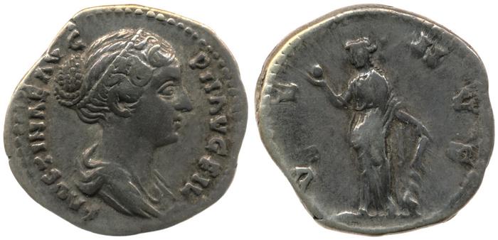 RIC III Antoninus Pius 517c, реверс, bm