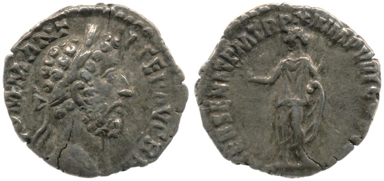 RIC III Commodus 157, аверс, bm