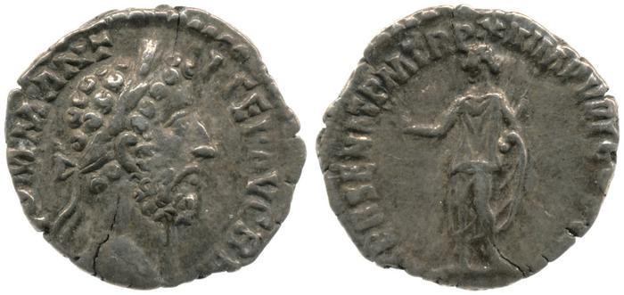 RIC III Commodus 157, реверс, bm