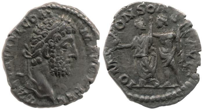 RIC III Commodus 255, реверс, bm