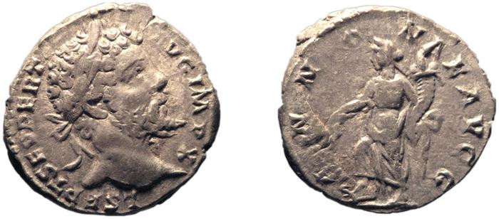 RIC IV Septimius Severus 107, реверс, bm