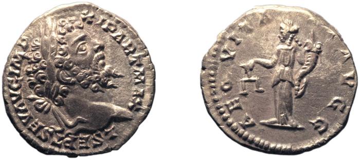 RIC IV Septimius Severus 122C, реверс, bm