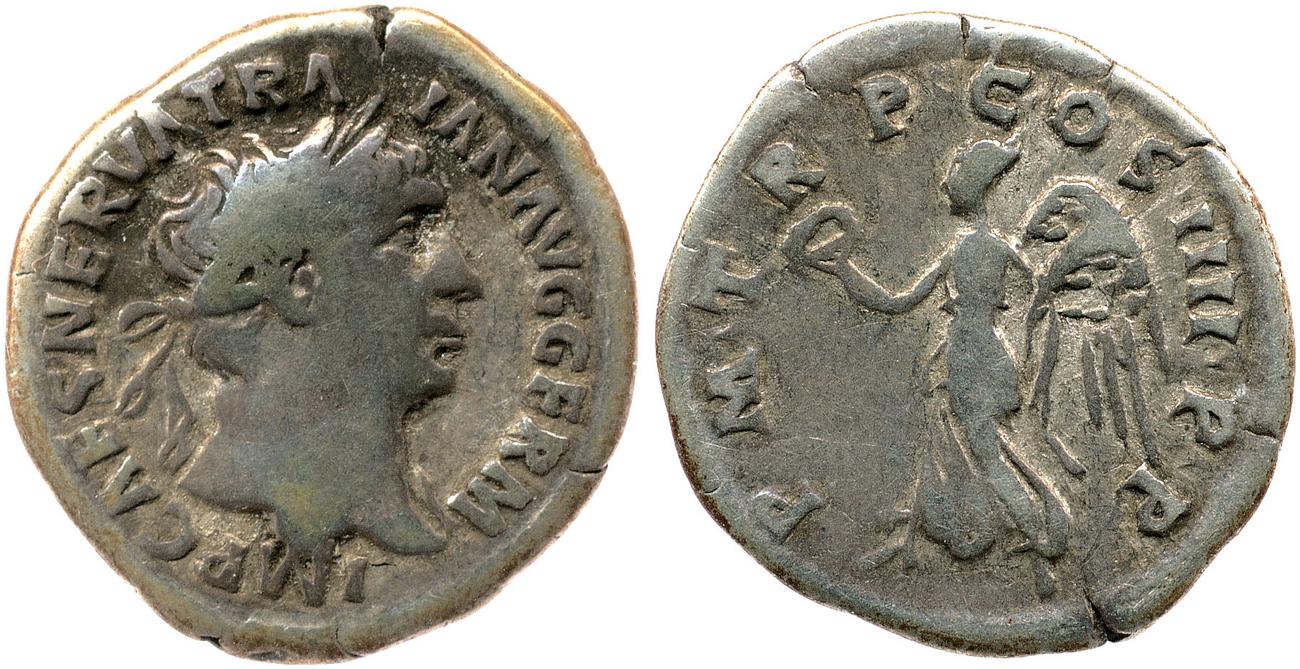 RIC II Trajan 60, аверс, bm