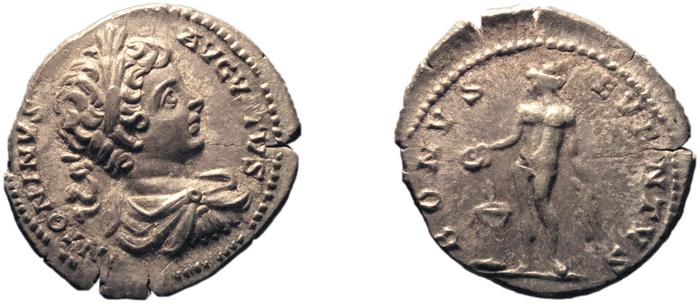 RIC IV Caracalla 33, реверс, bm