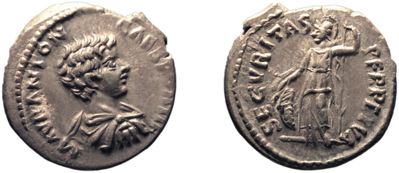 RIC IV Caracalla 330, аверс, bm
