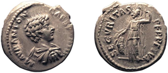 RIC IV Caracalla 330, реверс, bm