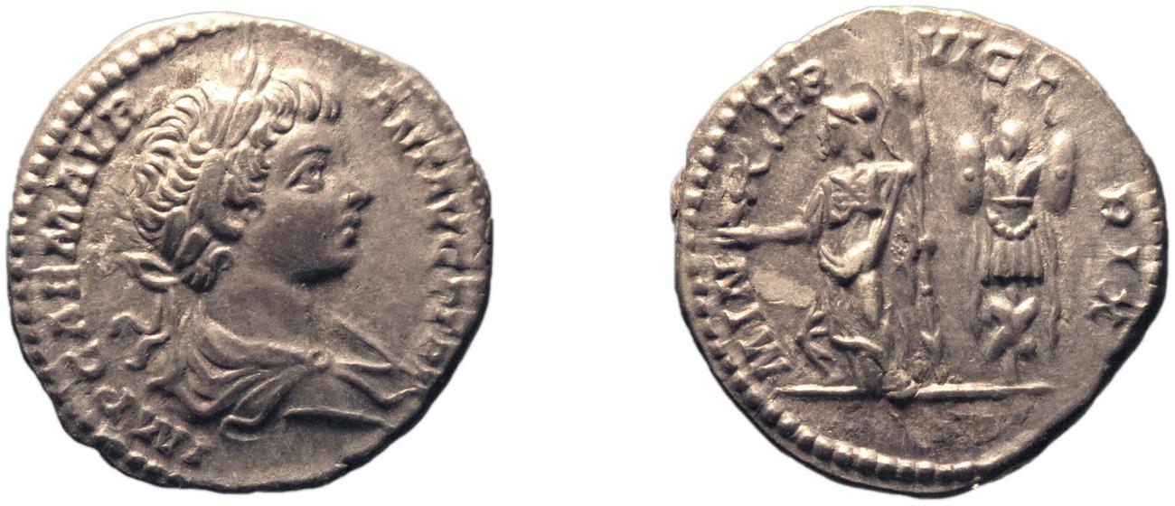 RIC IV Caracalla 25A, аверс, bm
