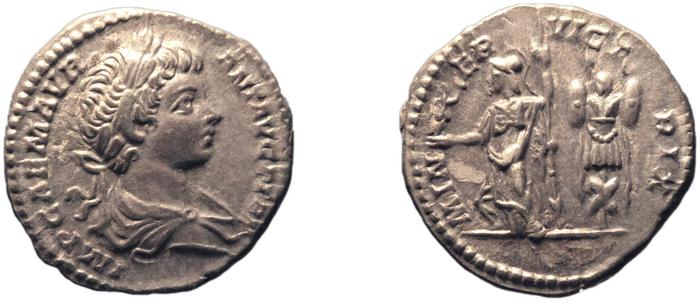 RIC IV Caracalla 25A, реверс, bm