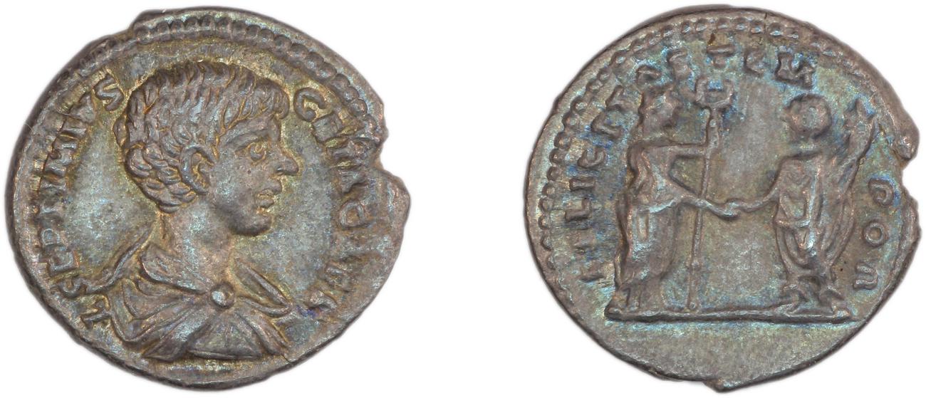 RIC IV Geta 94, аверс, bm