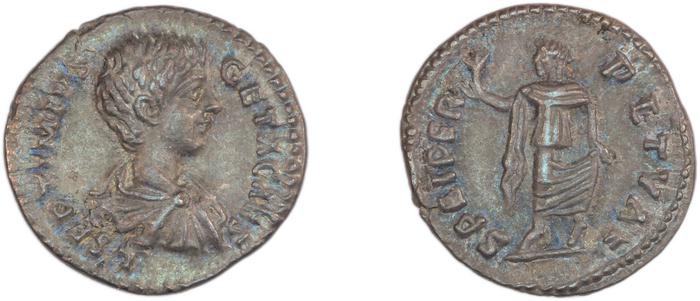 RIC IV Geta 96, реверс, bm