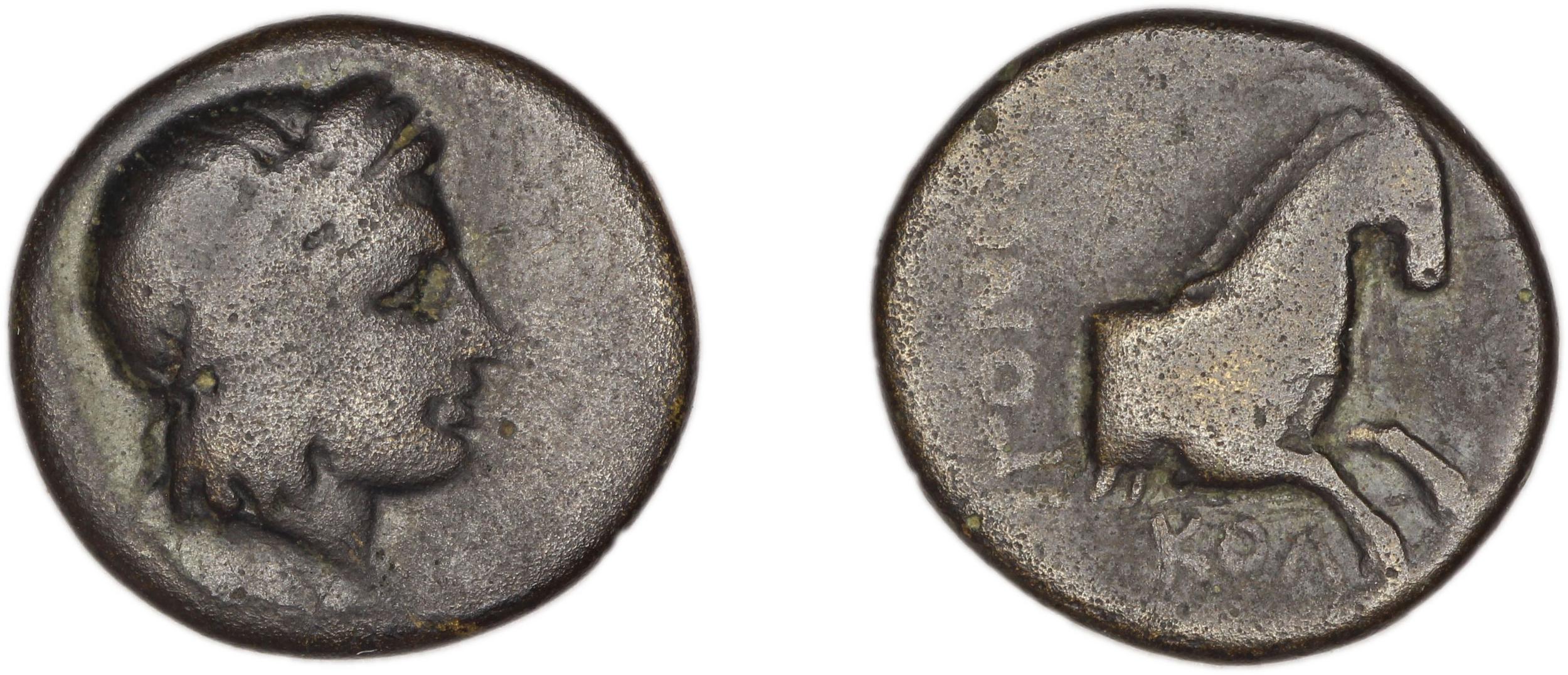 Colophon Kinns 1980 Period I.2, AE 9, аверс, bm
