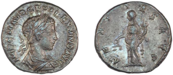 RIC IV Severus Alexander 274, реверс, bm