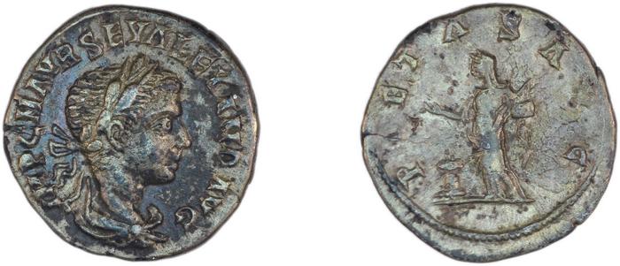 RIC IV Severus Alexander 293, реверс, bm