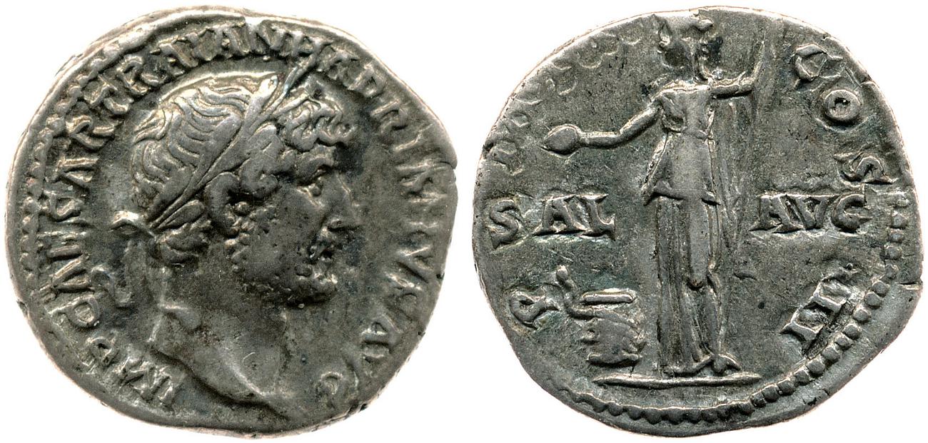 аверс RIC II, Part 3 (second edition) Hadrian 2983
