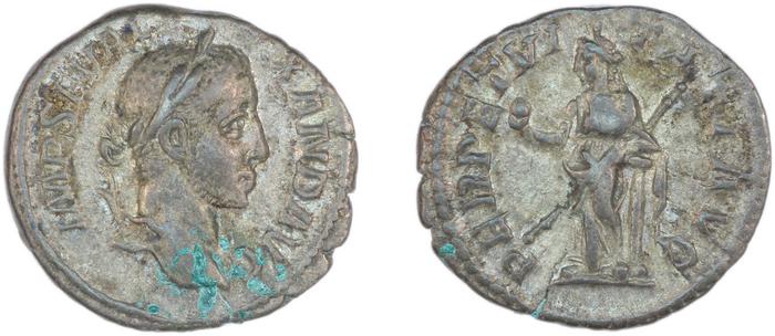 RIC IV Severus Alexander 208, реверс, bm