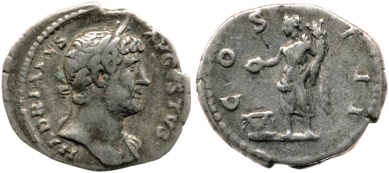 RIC II, Part 3 (second edition) Hadrian 724, аверс, bm