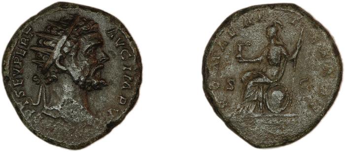 RIC IV Septimius Severus 697, реверс, bm