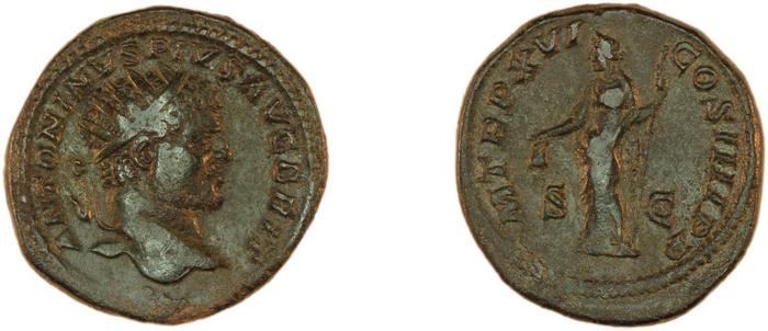 реверс RIC IV Caracalla 503