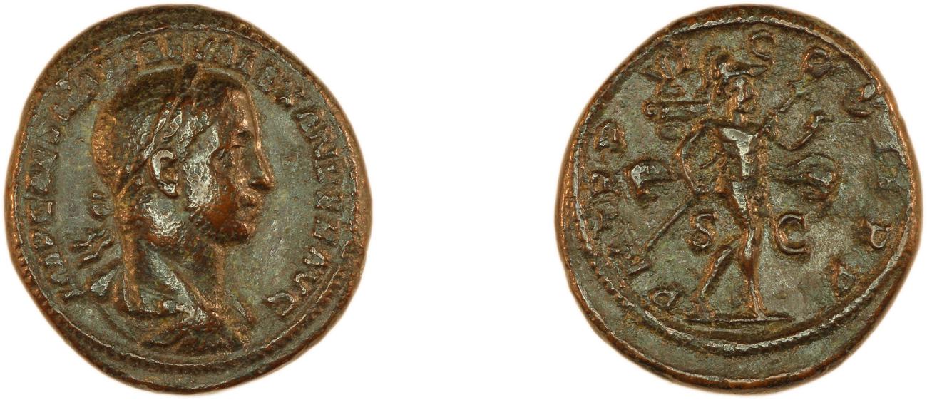 аверс RIC IV Severus Alexander 458
