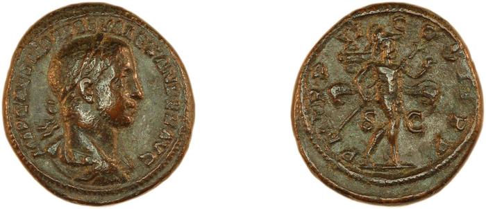 реверс RIC IV Severus Alexander 458
