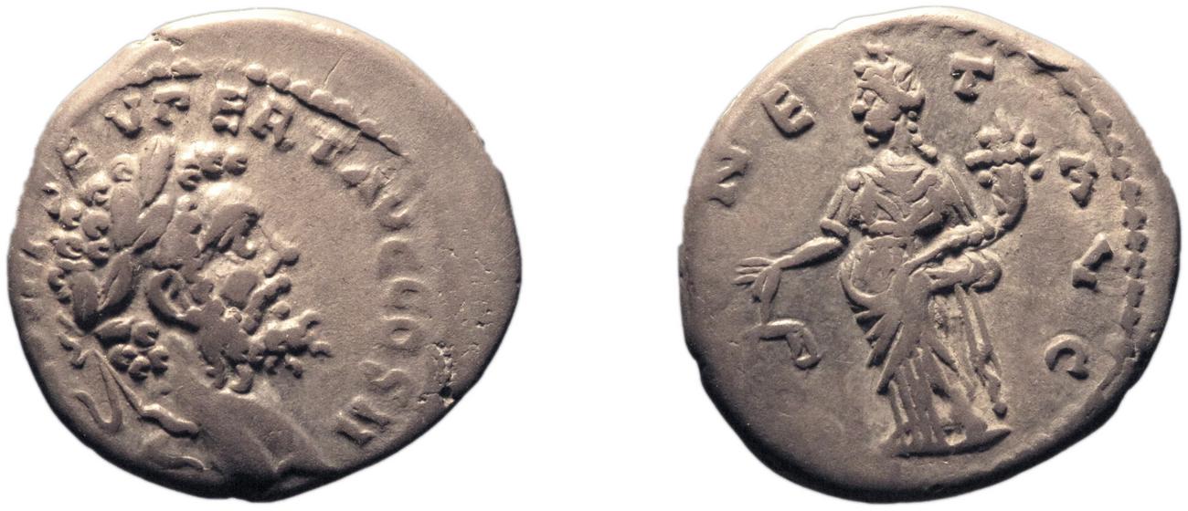 RIC IV Septimius Severus 411A, аверс, bm