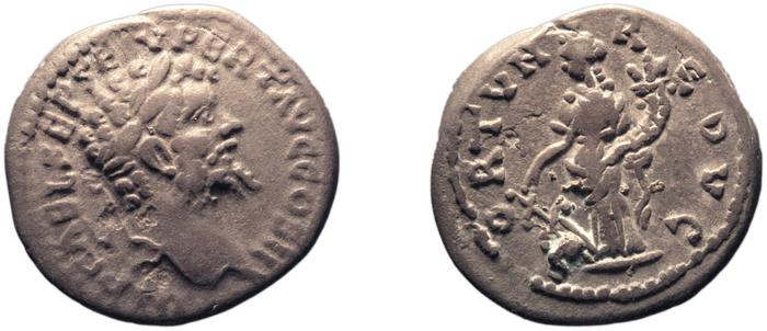 RIC IV Septimius Severus 377, реверс, bm
