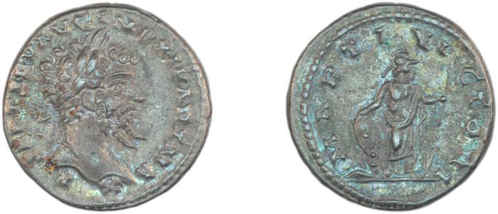 RIC IV Septimius Severus 509, реверс, bm