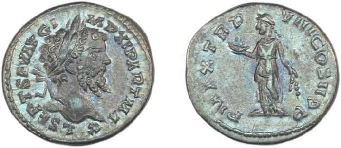 RIC IV Septimius Severus 511A, реверс, bm
