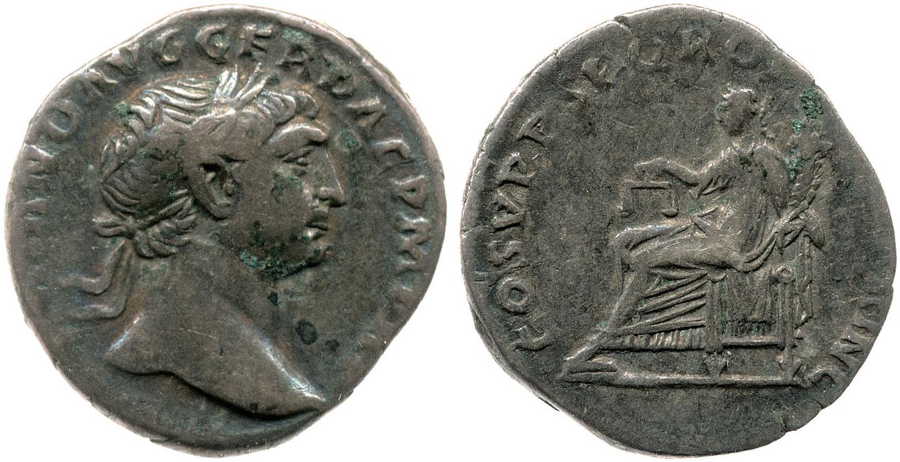 RIC II Trajan 119, аверс, bm