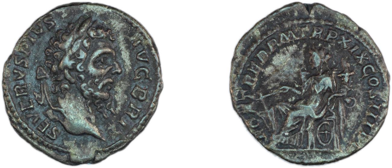 RIC IV Septimius Severus 246, аверс, bm