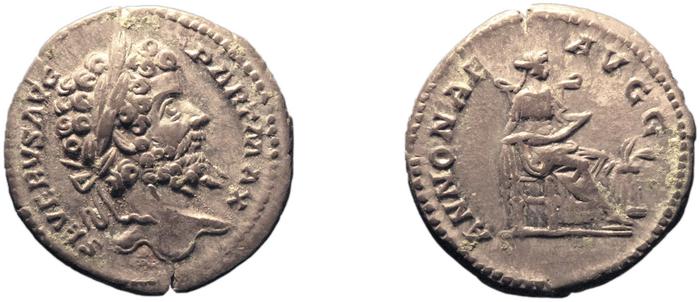 RIC IV Septimius Severus 156, реверс, bm