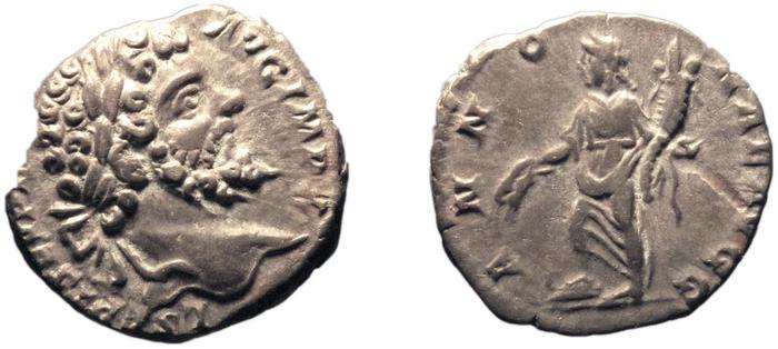 RIC IV Septimius Severus 107, реверс, bm