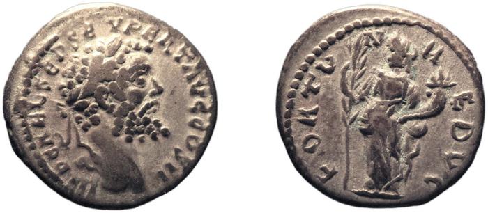 RIC IV Septimius Severus 383, реверс, bm