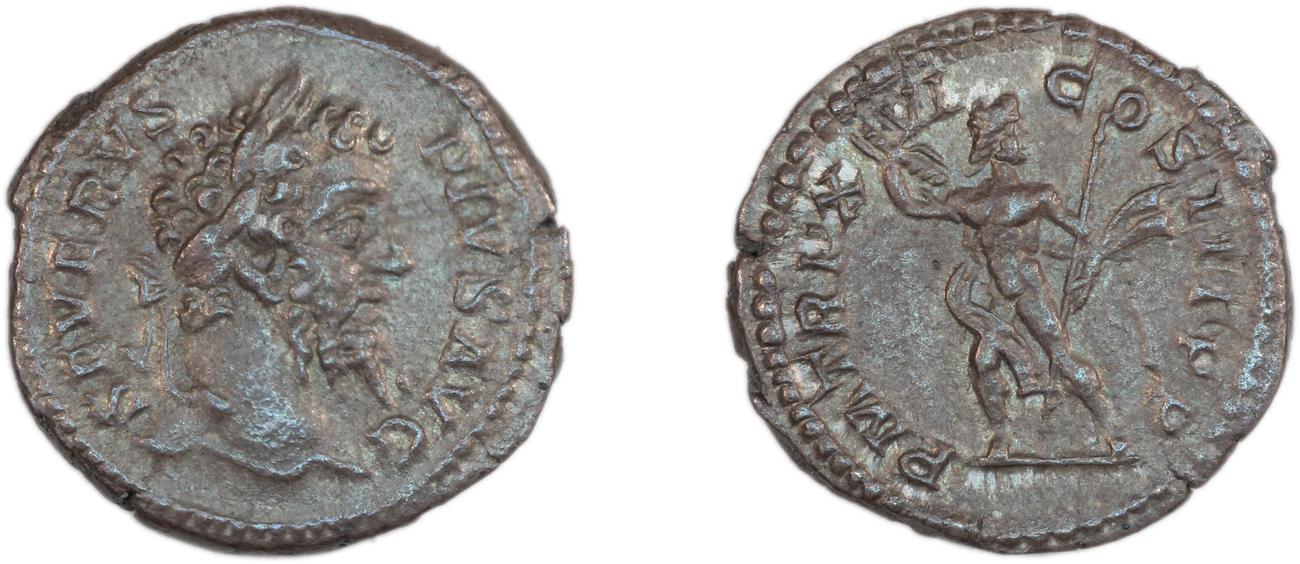 RIC IV Septimius Severus 216, аверс, bm