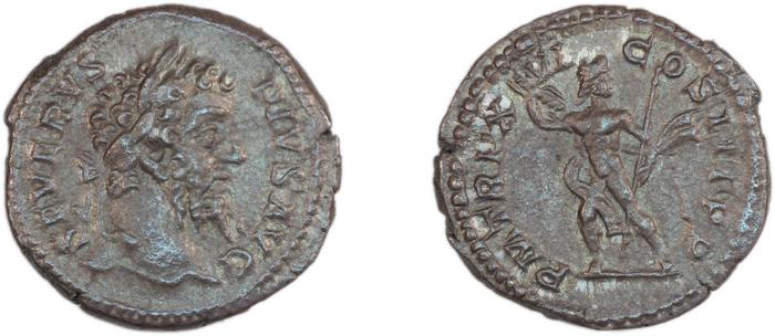RIC IV Septimius Severus 216, реверс, bm