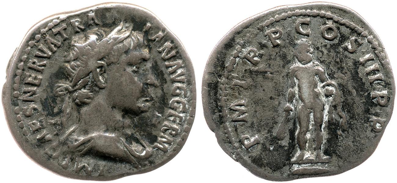 RIC II Trajan 37, аверс, bm