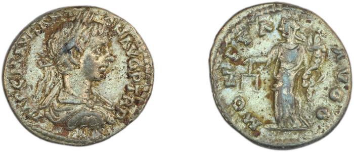 RIC IV Caracalla 337D, реверс, bm