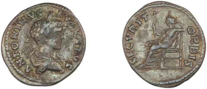 реверс RIC IV Caracalla 351A
