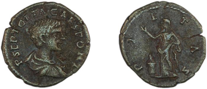 RIC IV Geta 99, реверс, bm